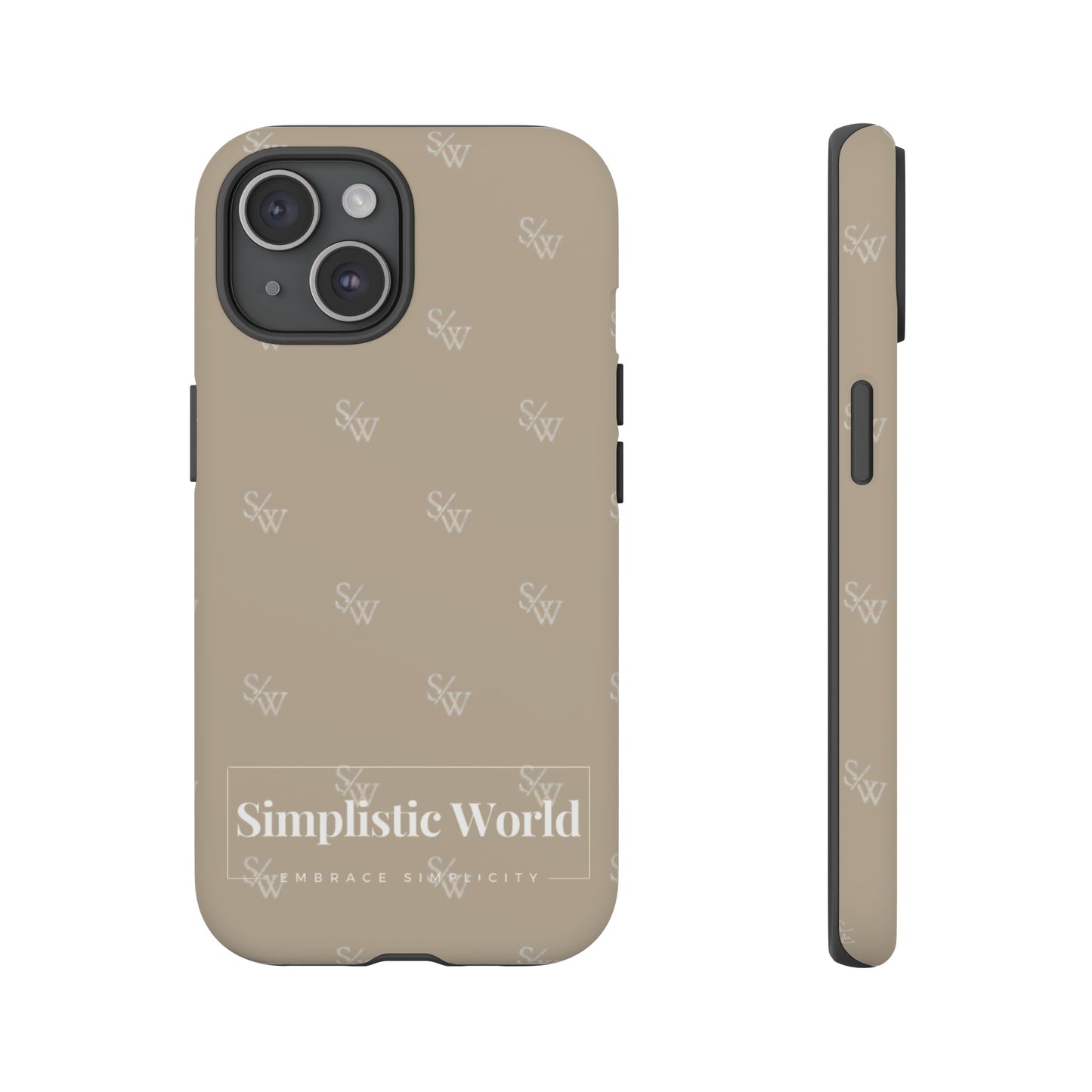 Simplistic World Phone Case