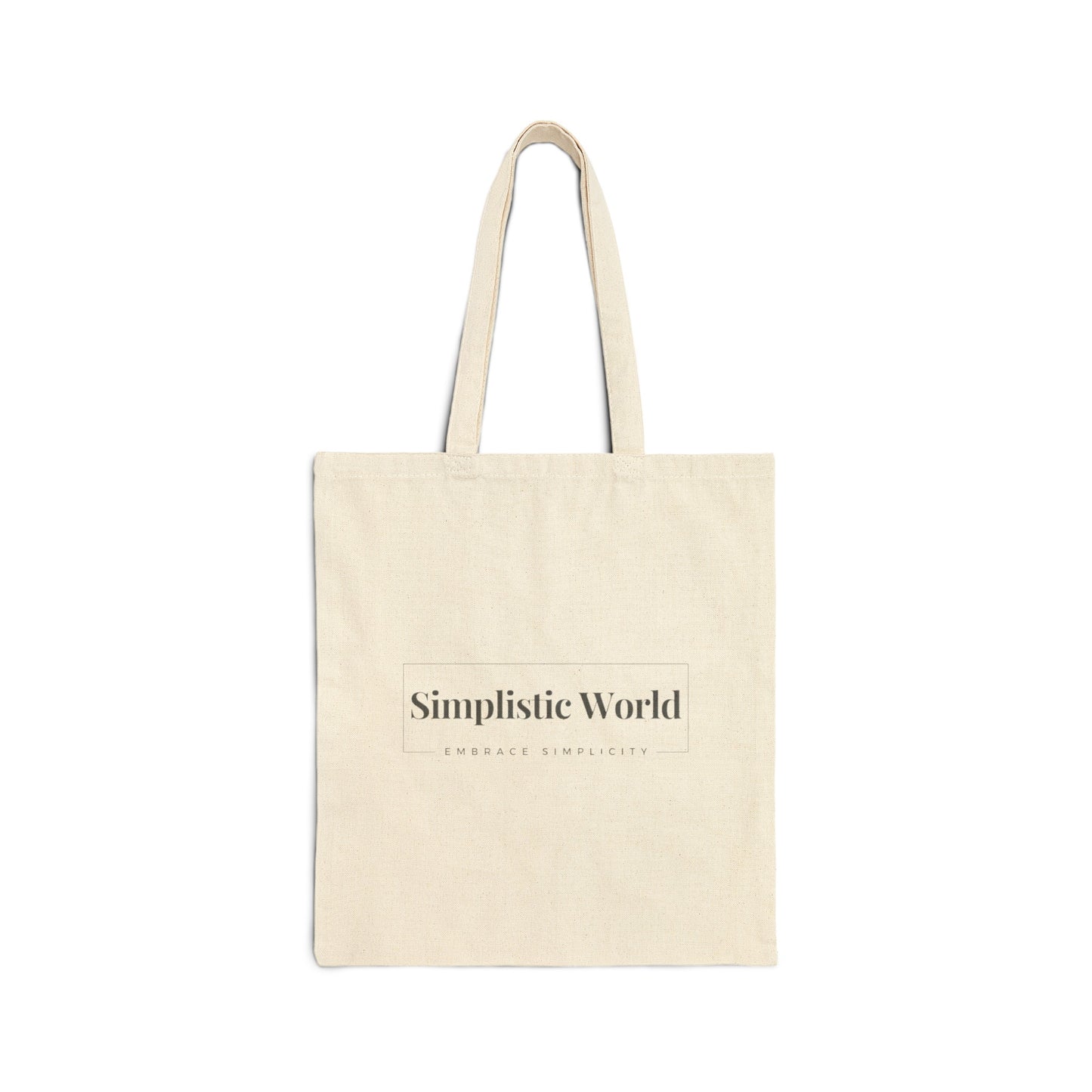 Simplistic World Tote Bag