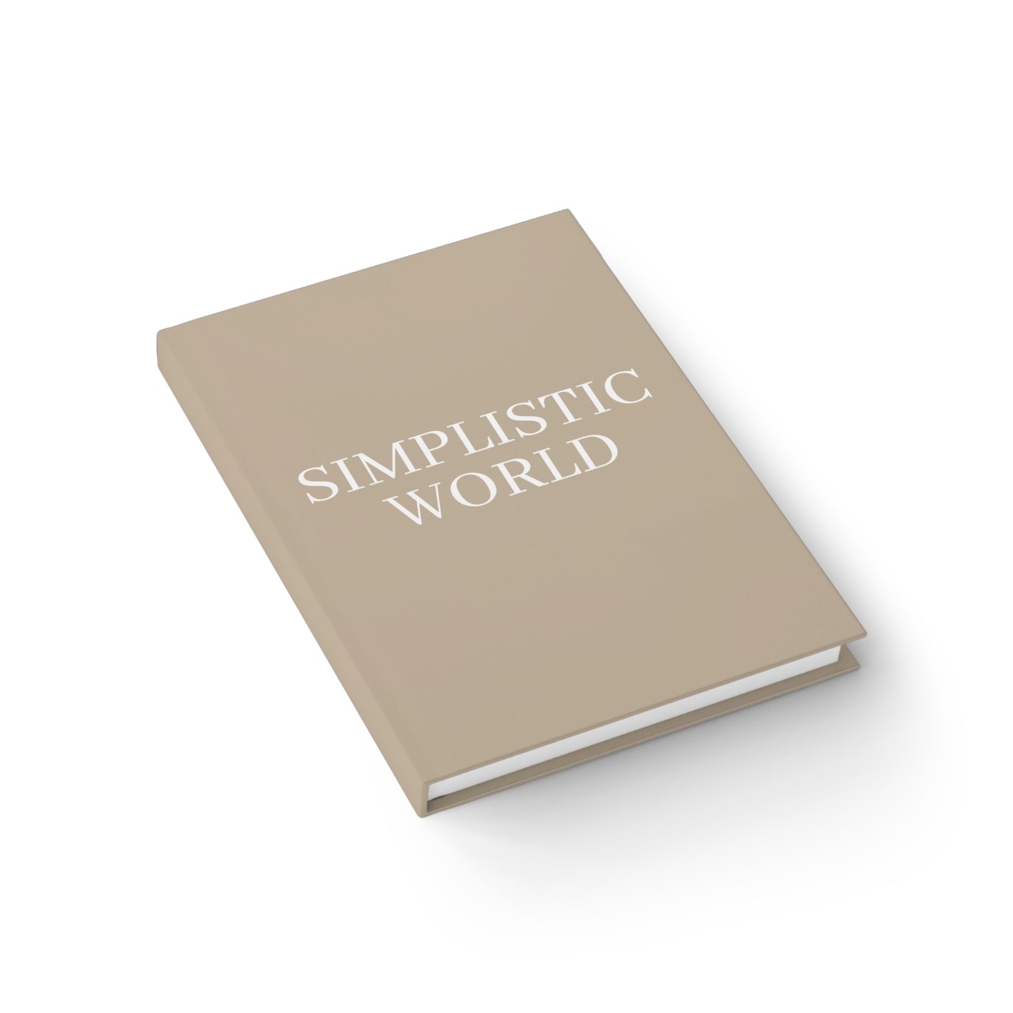 Simplistic World Journal - Blank